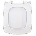 Gala Street Square Soft Close Toilet Seat & Cover White 5132301