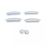Grohe Bau Ceramic Toilet Seat and Cover Buffer Set White 49530000