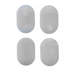 Twyford Avalon/Sola Toilet Seat Buffer Set Grey ZR1022XX