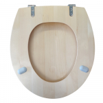 Pressalit Selandia Wood Toilet Seat & Cover - 522607-B47999 - Natural Birch