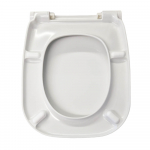 Duravit D-Code Compact Soft Close Toilet Seat & Cover White 0067390099