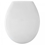 Twyford Option Bravo Standard Close Plastic Hinge Toilet Seat & Cover White ST2810WH