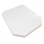 Duravit 1930's Series Octagonal Hole Duraplast Soft Close Toilet Seat & Cover White 0064890000