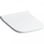 Geberit Smyle Square Slim Soft Close Quick Release Toilet Seat and Cover 500.688.01.1 - White
