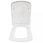 Rak Ceramics Summit Soft Close Toilet Seat & Cover, Quick Release White - RAKSEAT005