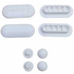 Ideal Standard San Remo/Purity/Noblesse/Connect Toilet Seat & Cover Buffer Set White (Old Style) K785401