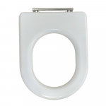 Rak Ceramics Compact Special Needs Standard Close Toilet Seat Only White RAKSEAT008