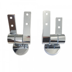 Bemis YM004-SB Slow Close Replacement Toilet Seat Hinge Set HG7501997-Chrome