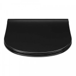 Pressalit Sway D Soft Close With Lift Off Top Fixing Toilet Seat & Cover Matt Black 934231-BL6999