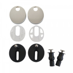 Bauhaus Kai X Soft Close Thin Toilet Seat & Cover White KL6205W