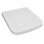 Bathstore Lucille Short Projection Soft Close Toilet Seat & Cover White 41900010200