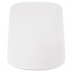Geberit Selnova Square Top Fix Toilet Seat and Cover White 500.338.01.1