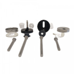 Cersanit Carina Soft Close Bottom Fix Hinge Set K99-0183