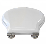 Simca/Eos Compact Standard Close Toilet Seat & Cover Polyester Resin Colour Options S346P01/E