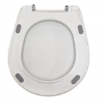 Axa Normal 52 Standard Close Toilet Seat & Cover White CH.506372