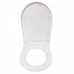 BagnoDesign Corsair Soft Close Wrapover Toilet Seat And Cover White BDS-COR-701024-A-WH