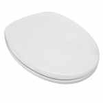 Azzurra Full 56 Standard Close Toilet Seat & Cover Polyester Resin White C1800LM56/FULL
