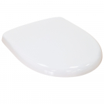 Geberit Selnova Round Compact Soft Close Quick Release Toilet Seat and Cover White 501.931.00.1