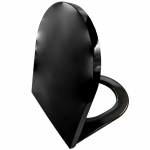 Laufen Kartell Soft Close Toilet Seat & Cover Black H8913330200001