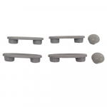 Britton Bathrooms Toilet Seat & Cover Buffer Set SP1481