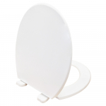 Lecico Oakley Standard Close Sta-Tite Toilet Seat & Cover White STWHOAK