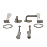 Villeroy & Boch Century Fixed Top Fix Toilet Seat Hinge Set 8843K061