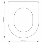 Catalano C62 Solid Wood Replacement Toilet Seat & Cover BB.CAT.C62.BHF
