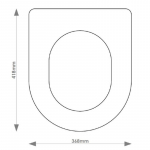 Catalano Verso Solid Wood Replacement Toilet Seat & Cover BB.CAT.VER.BHF