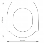 Chatsworth Nautilus Solid Wood Replacement Toilet Seat & Cover Soft Close BBSC.CHA.NAU