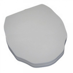 Vernon Tutbury Cotswold Fluted Solid Wood Replacement Toilet Seat & Cover BB.VER.COF