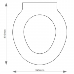 C.P Hart London HL/LL Solid Wood Replacement Toilet Seat & Cover BB.CPH.LON.HLL