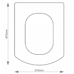 Duravit Caro Solid Wood Replacement Toilet Seat & Cover BB.DUR.CAR