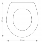 Duravit Darling PRE 2012 Solid Wood Replacement Toilet Seat & Cover Soft Close BBSC.DUR.DAR.OLD