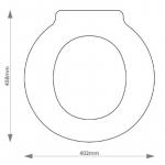 Duravit Dreamscape Solid Wood Replacement Toilet Seat & Cover Soft Close BBSC.DUR.DRE