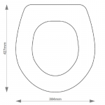 Duravit Duraplus Solid Wood Replacement Toilet Seat & Cover Soft Close BBSC.DUR.DUR