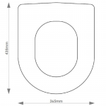 Duravit Starck 2 OLD Solid Wood Replacement Toilet Seat & Cover BB.DUR.ST2.OLD.BHF