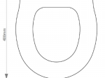 Ideal Standard Create Solid Wood Replacement Toilet Seat & Cover Soft Close BBSC.IDE.CRE.BHF