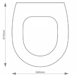 Ideal Standard Jasper Morrison Solid Wood Replacement Toilet Seat & Cover BB.IDE.JAS.BHF