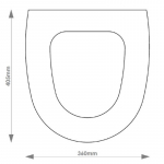 Keramag Felino Solid Wood Replacement Toilet Seat & Cover BB.KER.FEL