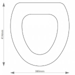 Kohler Patio Solid Wood Replacement Toilet Seat & Cover Soft Close BBSC.KOH.PAT
