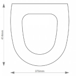 Kohler Presquile Solid Wood Replacement Toilet Seat & Cover BB.KOH.PRE