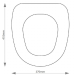 Laufen Object Solid Wood Replacement Toilet Seat & Cover Soft Close BBSC.LAU.OBJ