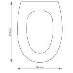 Pozzi Ginori Join Solid Wood Replacement Toilet Seat & Cover BB.POZ.JOI