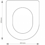 Vitra Form 500 Solid Wood Replacement Toilet Seat & Cover BB.VIT.FO5.BHF
