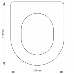 Vitra Matrix Solid Wood Replacement Toilet Seat & Cover BB.VIT.MAT.BHF