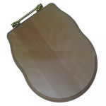 Hidra Ellade Solid Wood Replacement Toilet Seat & Cover BB.HID.ELL