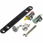 Geberit Acanto Soft Close Quick Release Toilet Seat Hinge Set 598075000