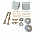 Celmac Calypso Standard Close Toilet Seat & Cover With Bottom Fixing Plastic Hinge  Soft Mint SCA11SM