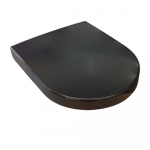 Pressalit 3 Soft Close With Lift Off Top Fixing Toilet Seat & Cover Black 684001-D77999