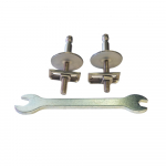 Duravit Viu Toilet Seat Hinge Set 0061901000